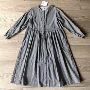 The Tiny Big Sister by TINY COTTONS Striped Denim Dress - EU 36 / US 4/6